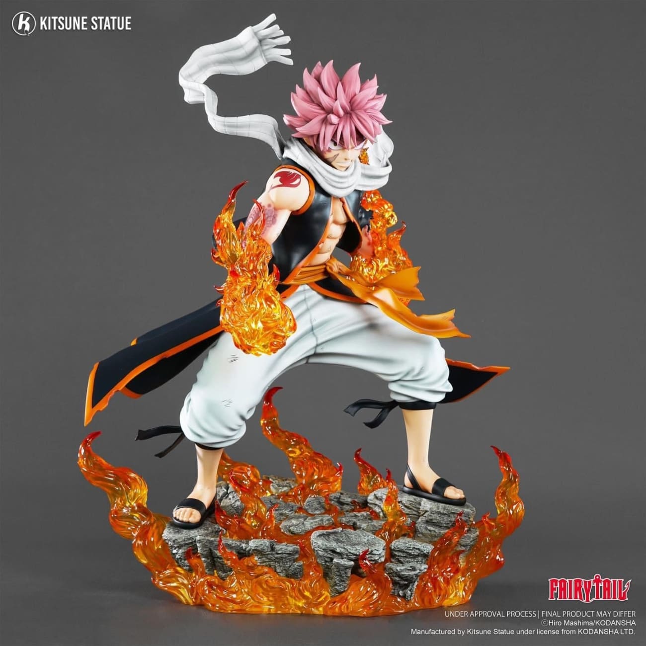 Kitsune Statue - Natsu Dragneel [Licensed]