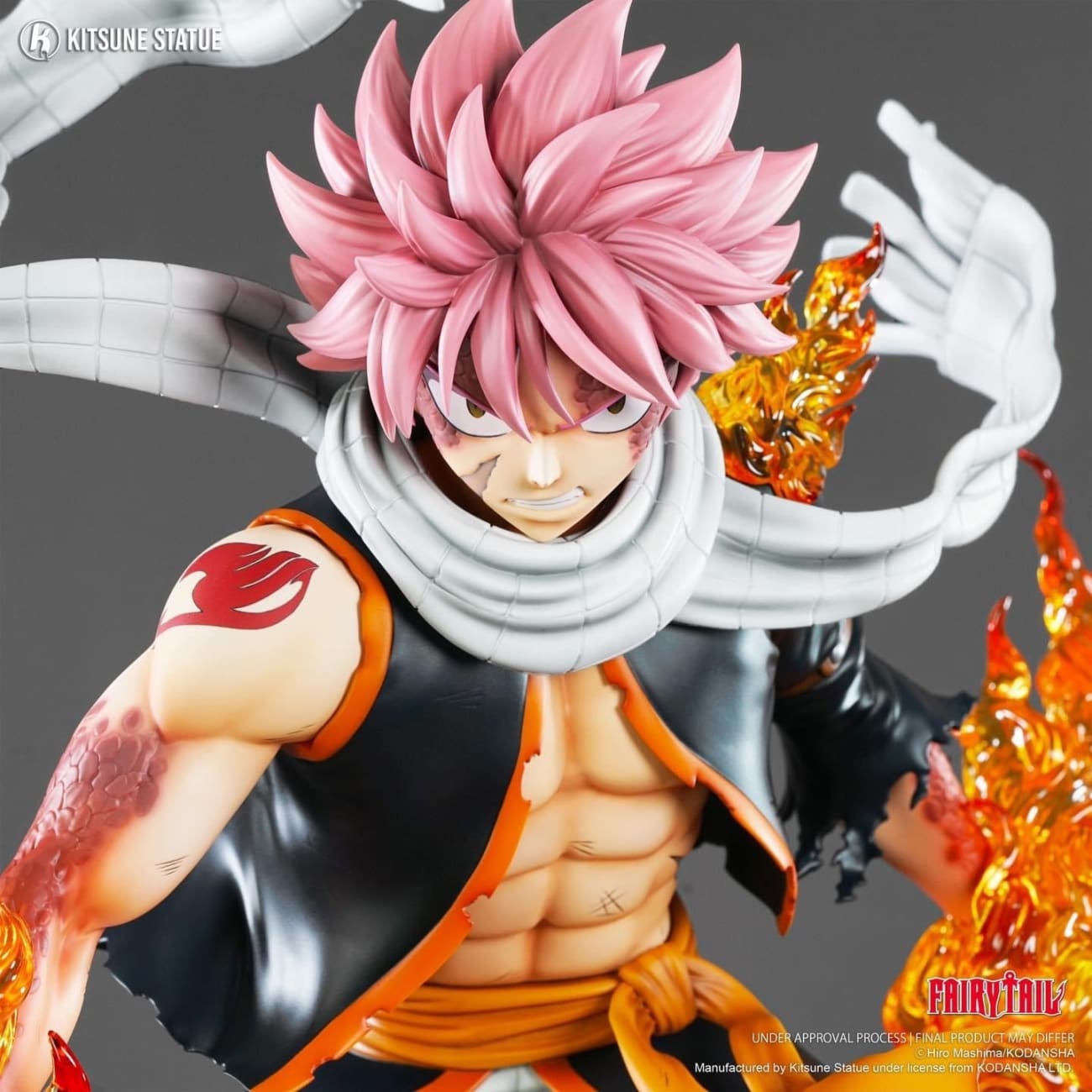 Kitsune Statue - Natsu Dragneel [Licensed]