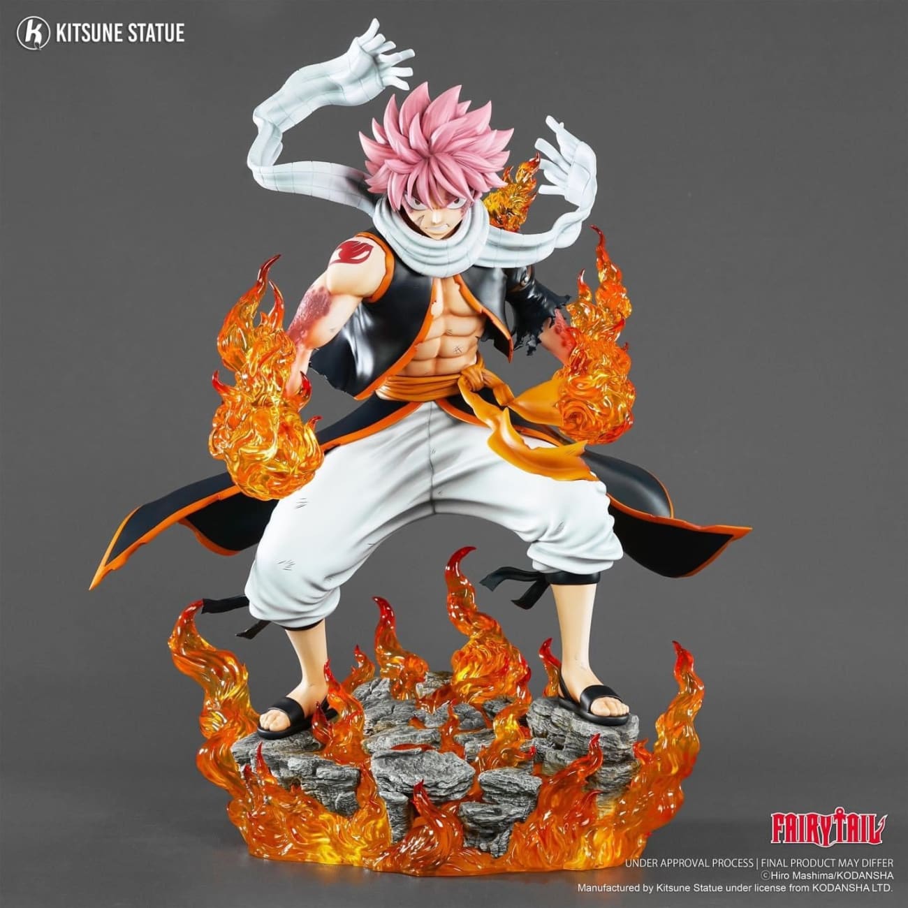 Kitsune Statue - Natsu Dragneel [Licensed]