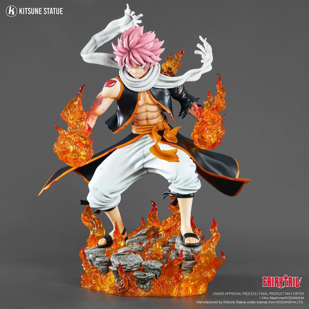 Kitsune Statue - Natsu Dragneel [Licensed]