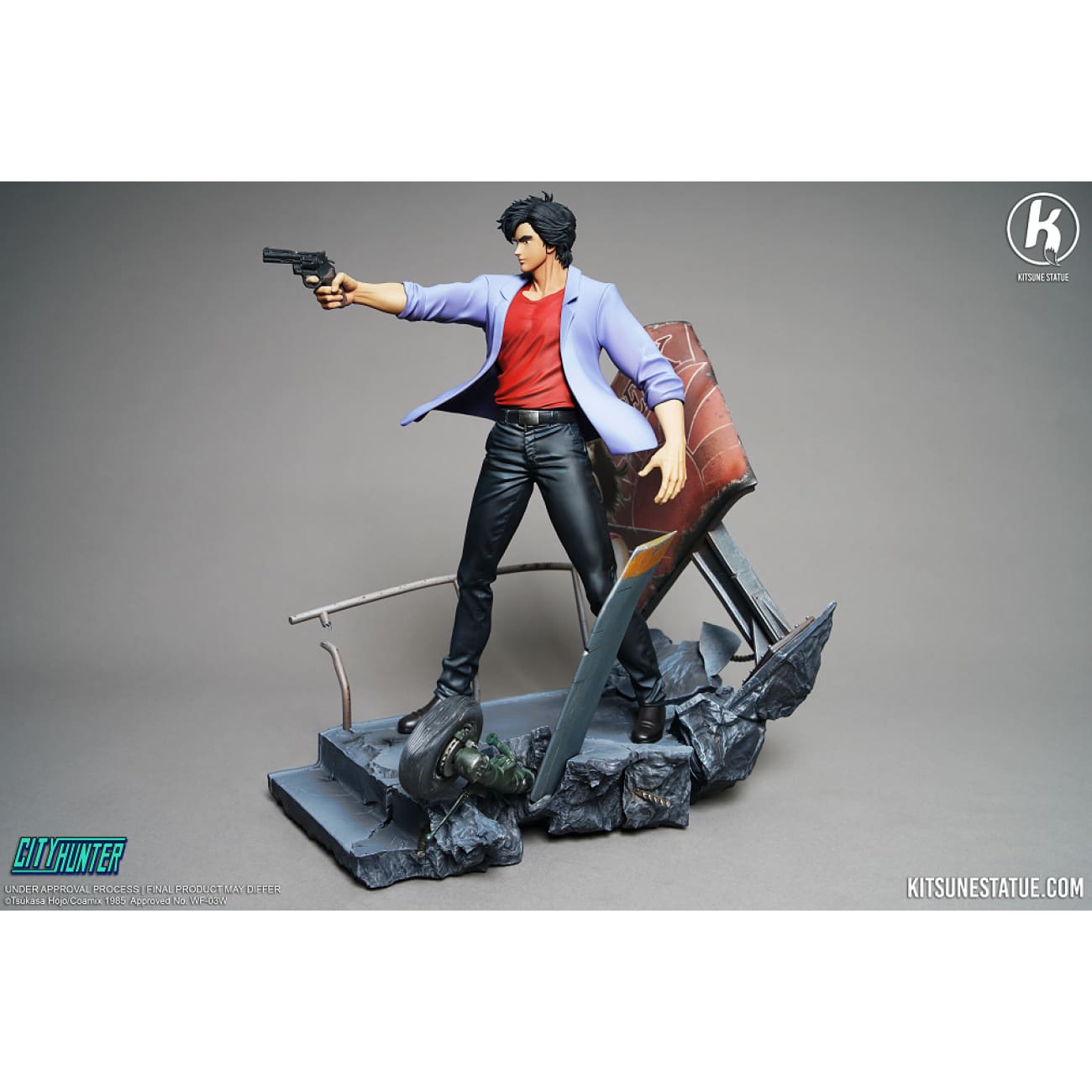Kitsune Statue - Ryo Saeba [Licensed]