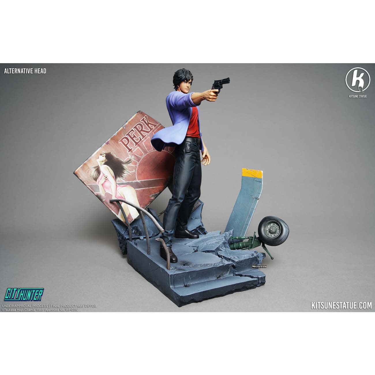 Kitsune Statue - Ryo Saeba [Licensed]