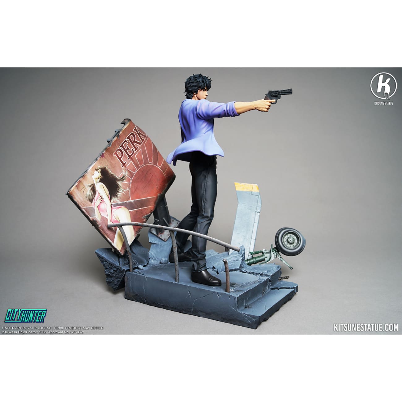 Kitsune Statue - Ryo Saeba [Licensed]