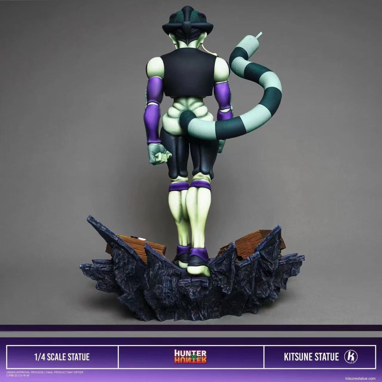 Kitsune Statue - The King of the Chimera Ants Meruem [Licensed]