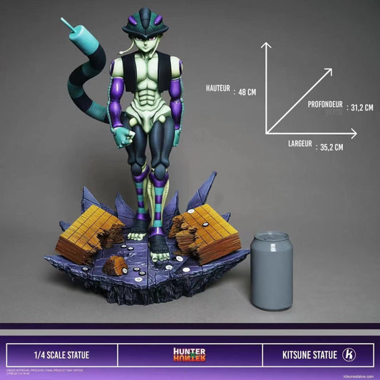 Kitsune Statue - The King of the Chimera Ants Meruem [Licensed]