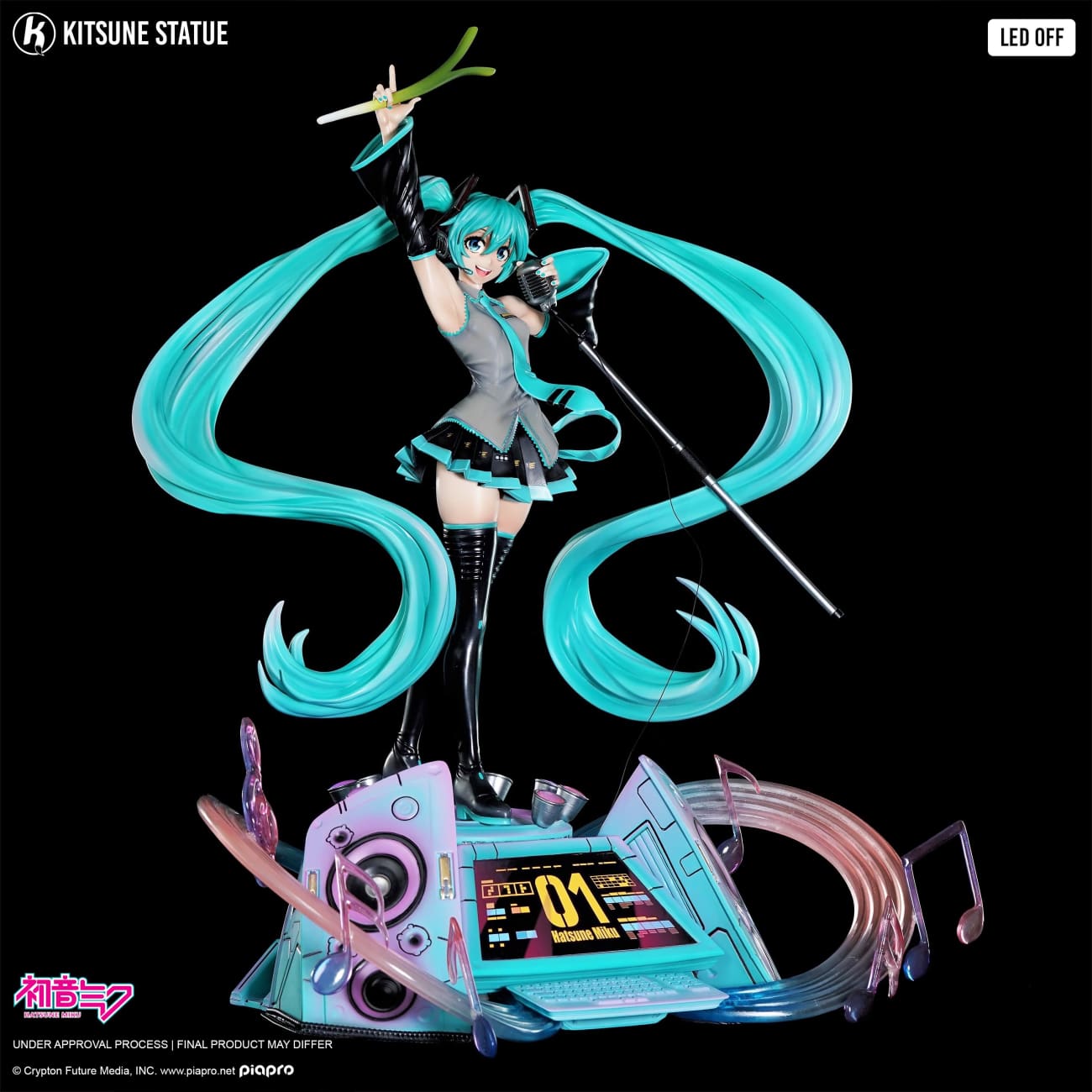 Kitsune Statue - Virtual Singer Hatsune Miku [licensed]