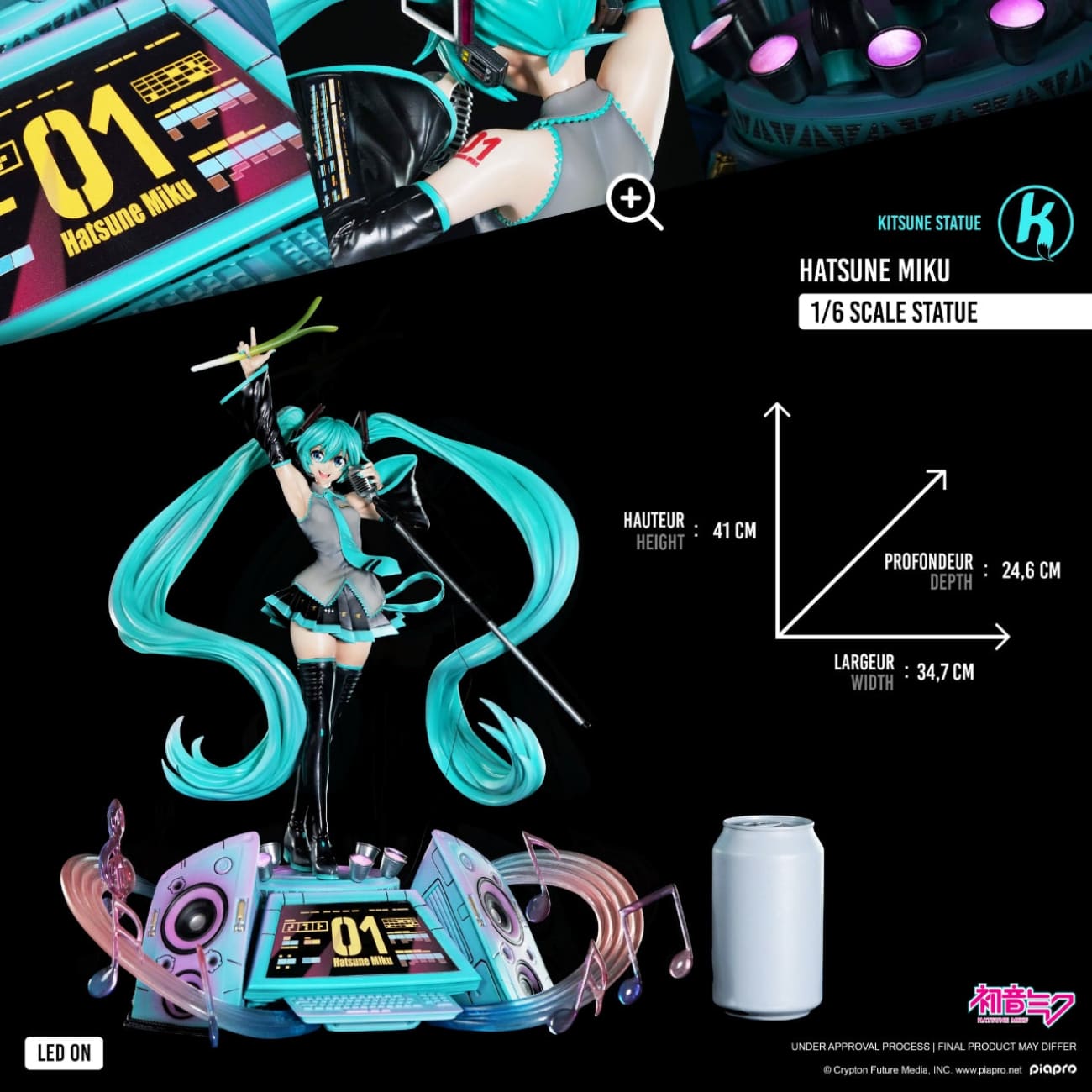 Kitsune Statue - Virtual Singer Hatsune Miku [licensed]