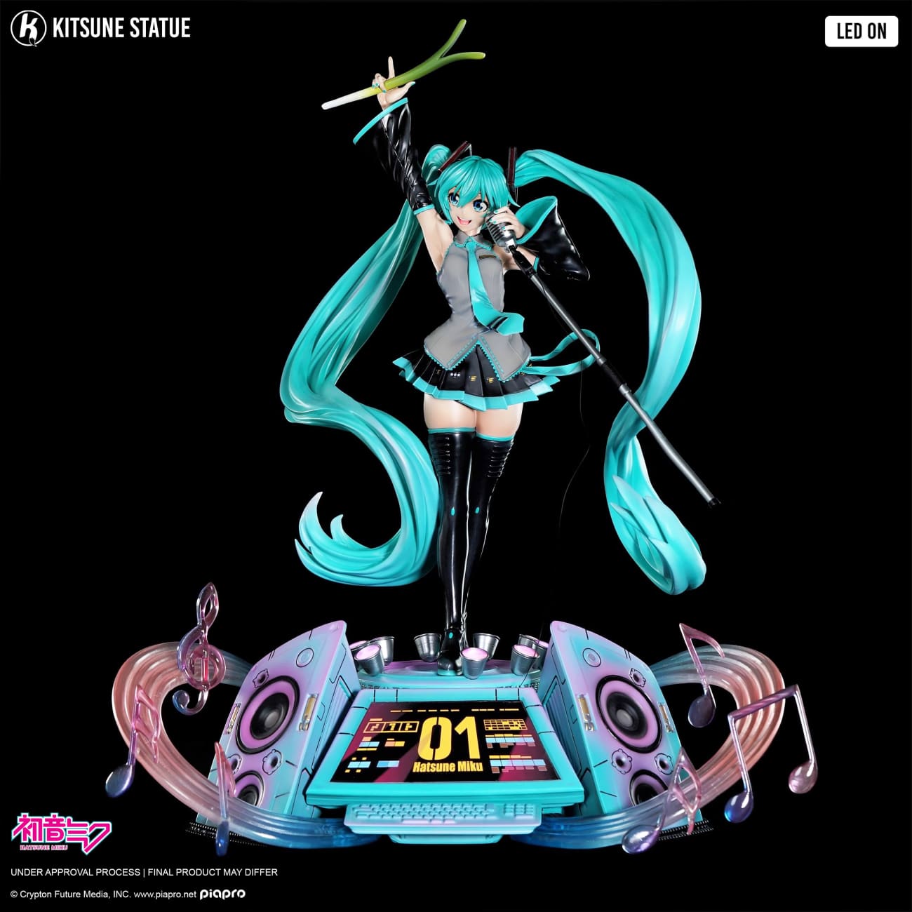 Kitsune Statue - Virtual Singer Hatsune Miku [licensed]