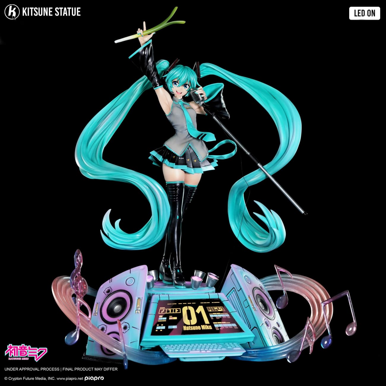 Kitsune Statue - Virtual Singer Hatsune Miku [Licensed]