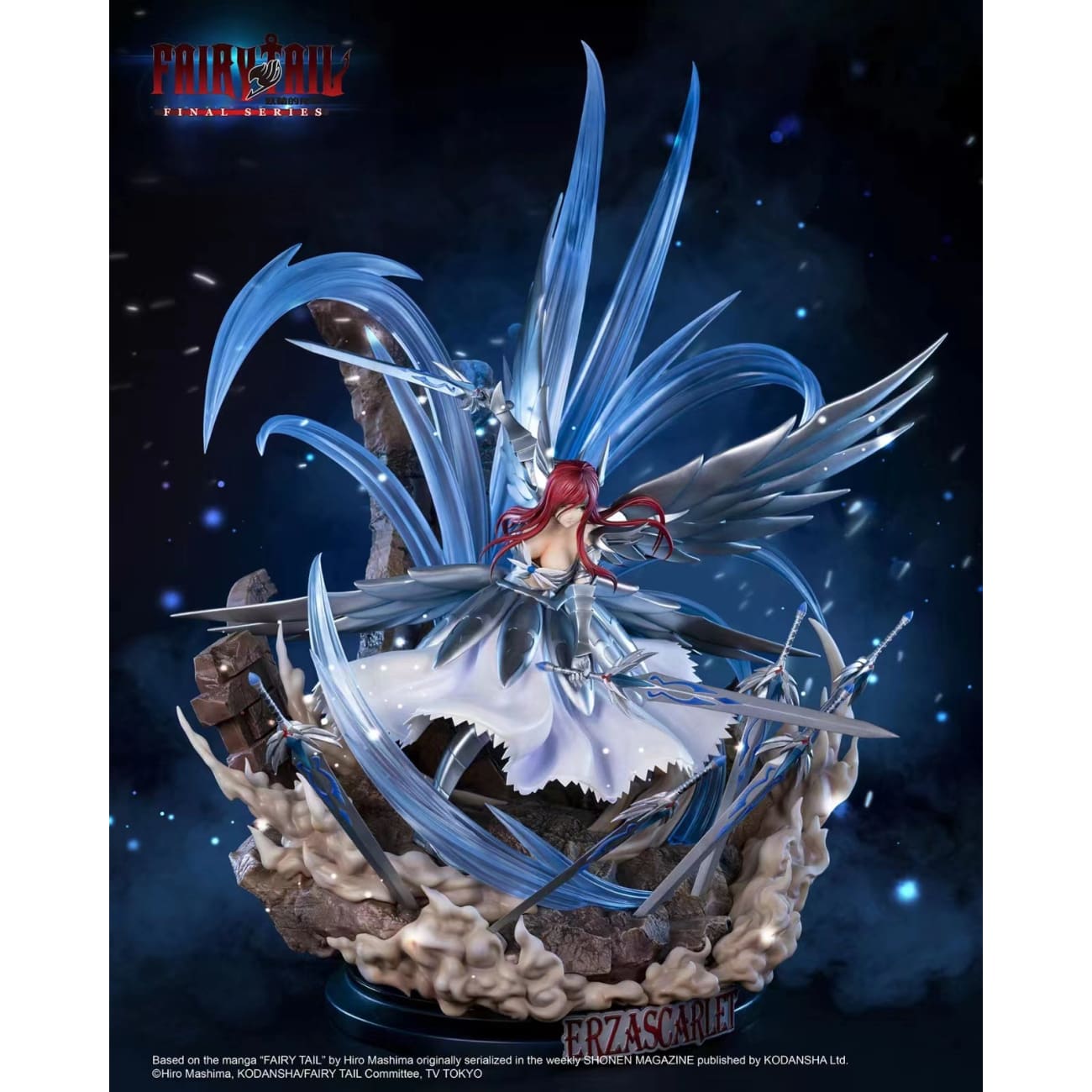 Kodansha x Gantaku - Erza Scarlet Heaven’s Wheel Armor Version [Licensed]