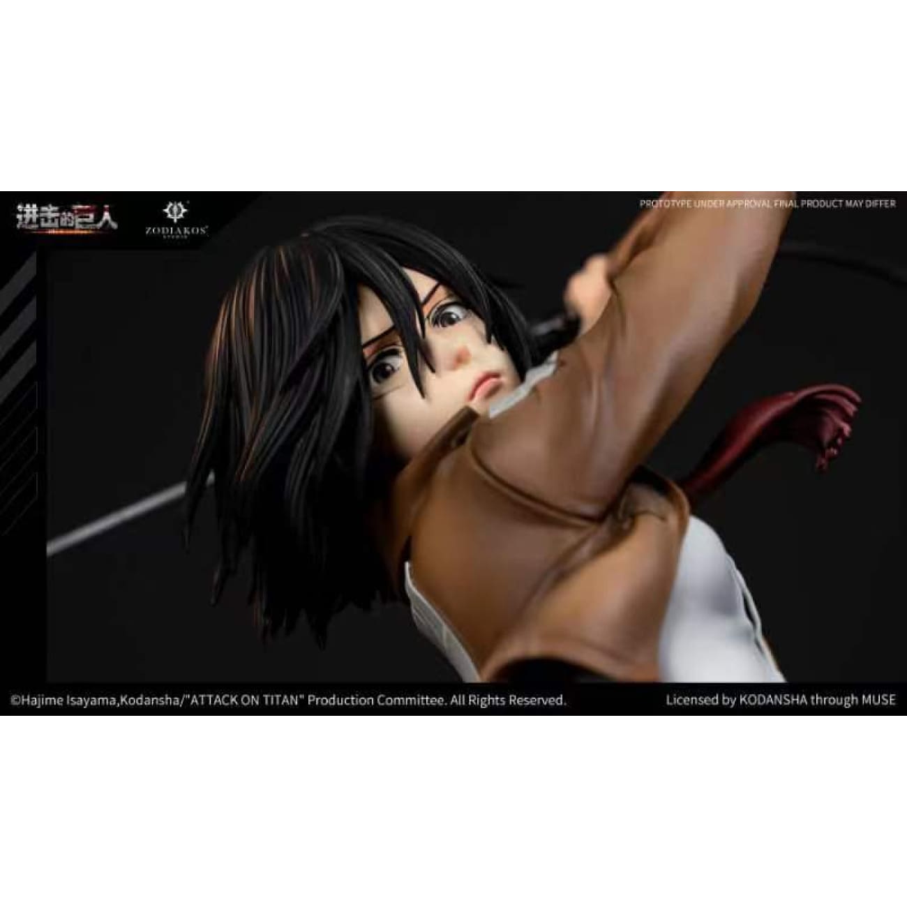 Kodansha x Zodiakos Studio - Mikasa Ackerman [Licensed]