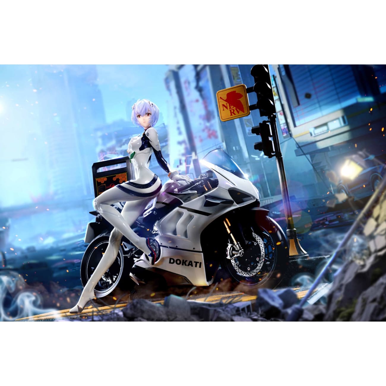 KOL Brother Studio - Motorcycle Ayanami Rei