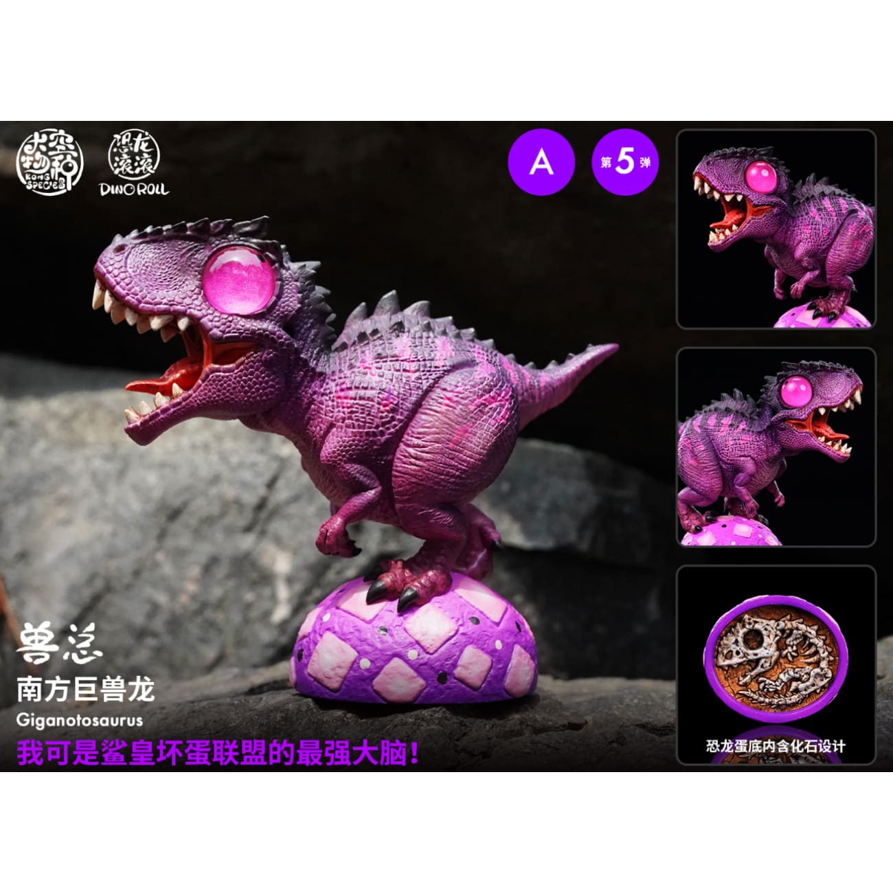 Kong Species Studio - Dinosaur Rolling 05  [6 Variants]