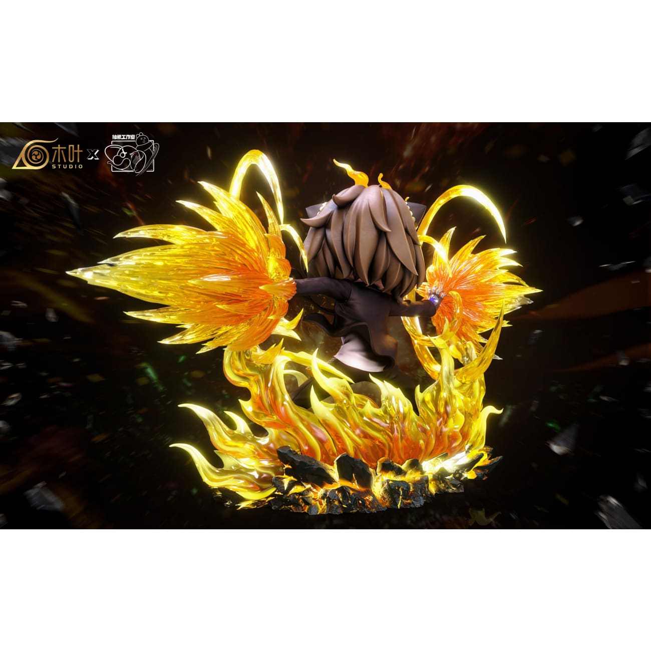 Konoha Studio & Chou Xiang Studio - Katekyo Hitman Reborn Tsunayoshi Sawada and Anya cos Tsunayoshi X-Burner [4 Variants]