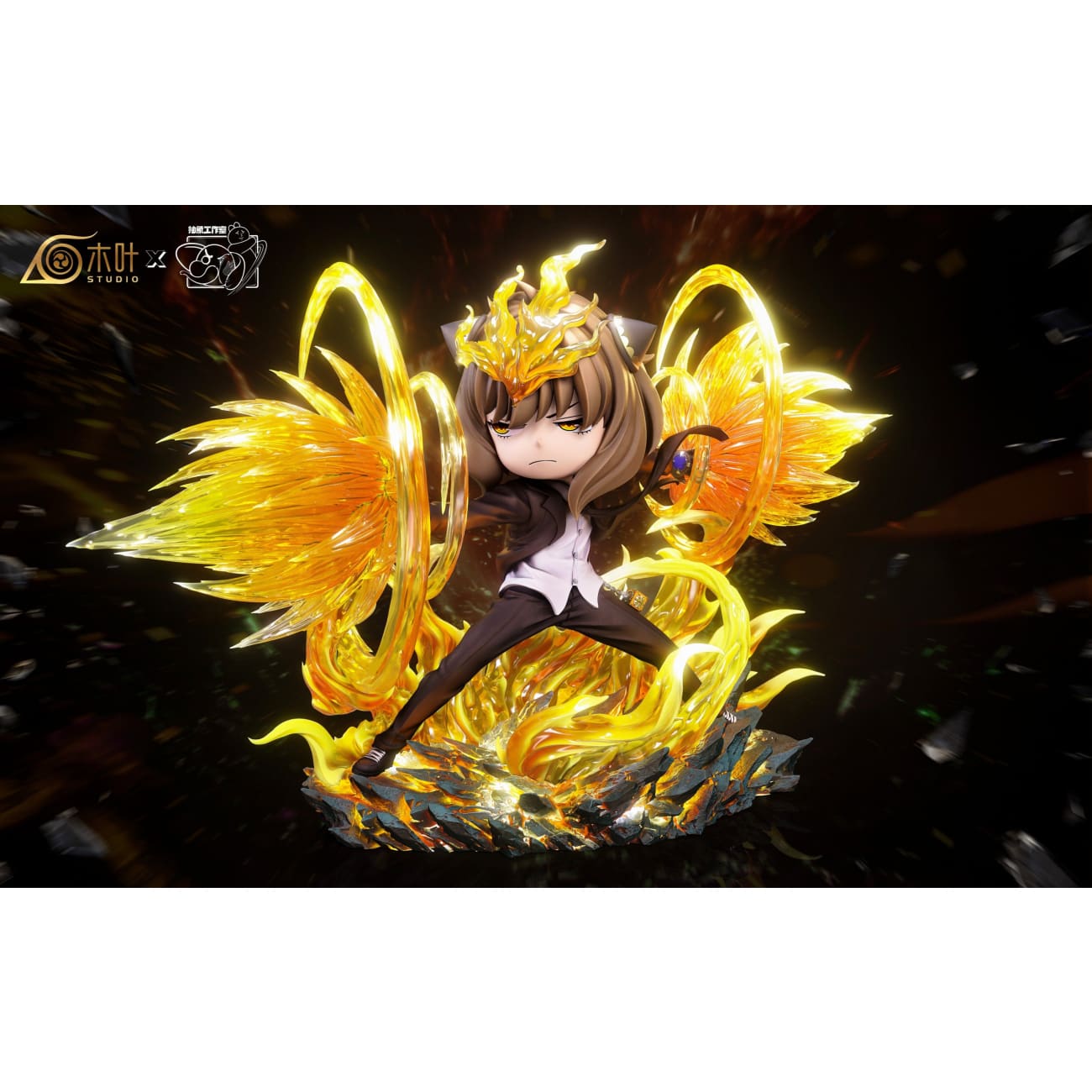 Konoha Studio & Chou Xiang Studio - Katekyo Hitman Reborn Tsunayoshi Sawada and Anya cos Tsunayoshi X-Burner [4 Variants]