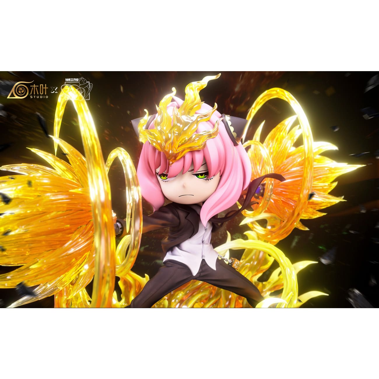 Konoha Studio & Chou Xiang Studio - Katekyo Hitman Reborn Tsunayoshi Sawada and Anya cos Tsunayoshi X-Burner [4 Variants]