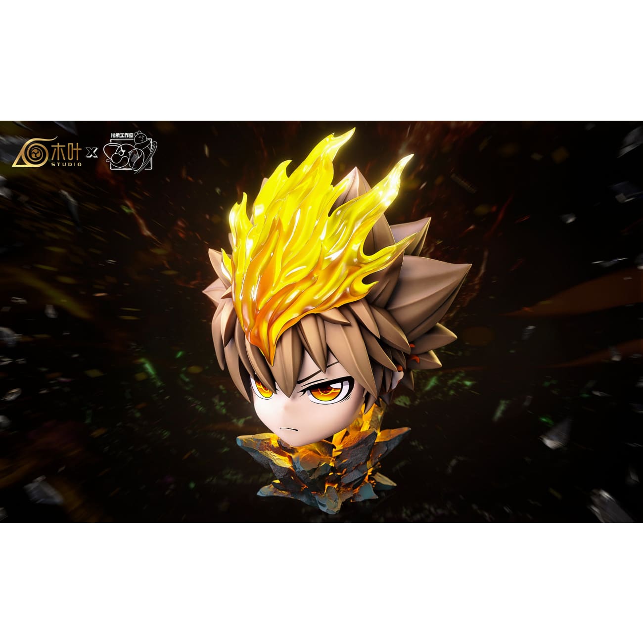 Konoha Studio & Chou Xiang Studio - Katekyo Hitman Reborn Tsunayoshi Sawada and Anya cos Tsunayoshi X-Burner [4 Variants]