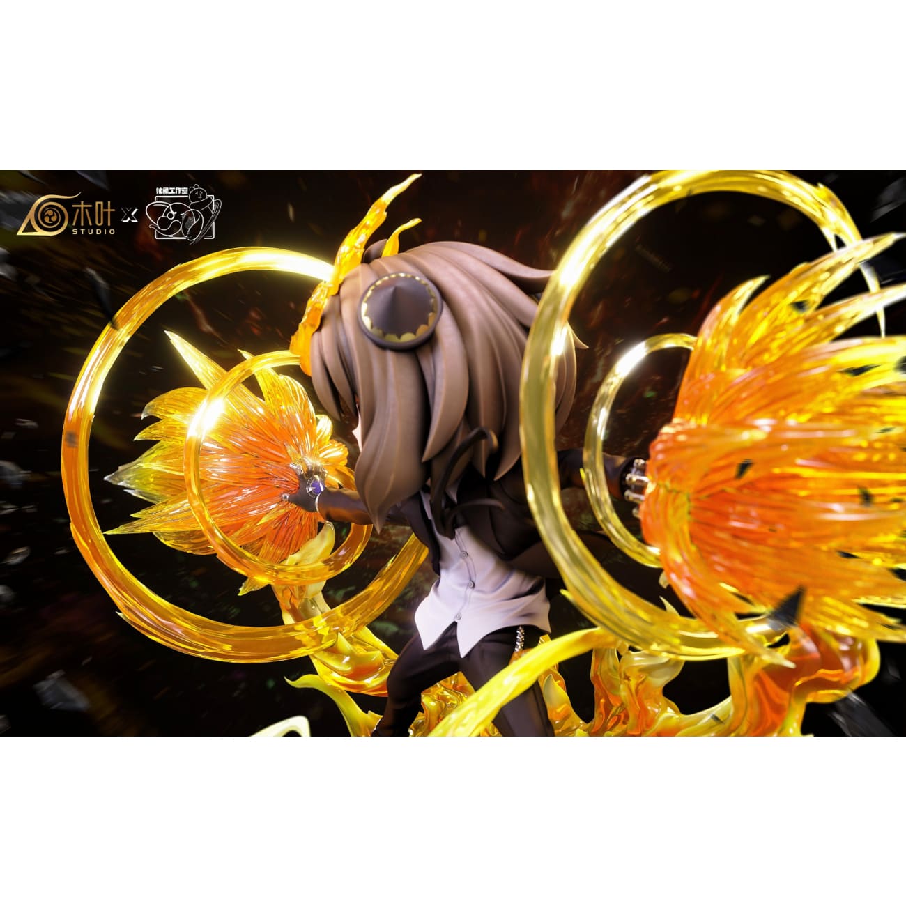 Konoha Studio & Chou Xiang Studio - Katekyo Hitman Reborn Tsunayoshi Sawada and Anya cos Tsunayoshi X-Burner [4 Variants]