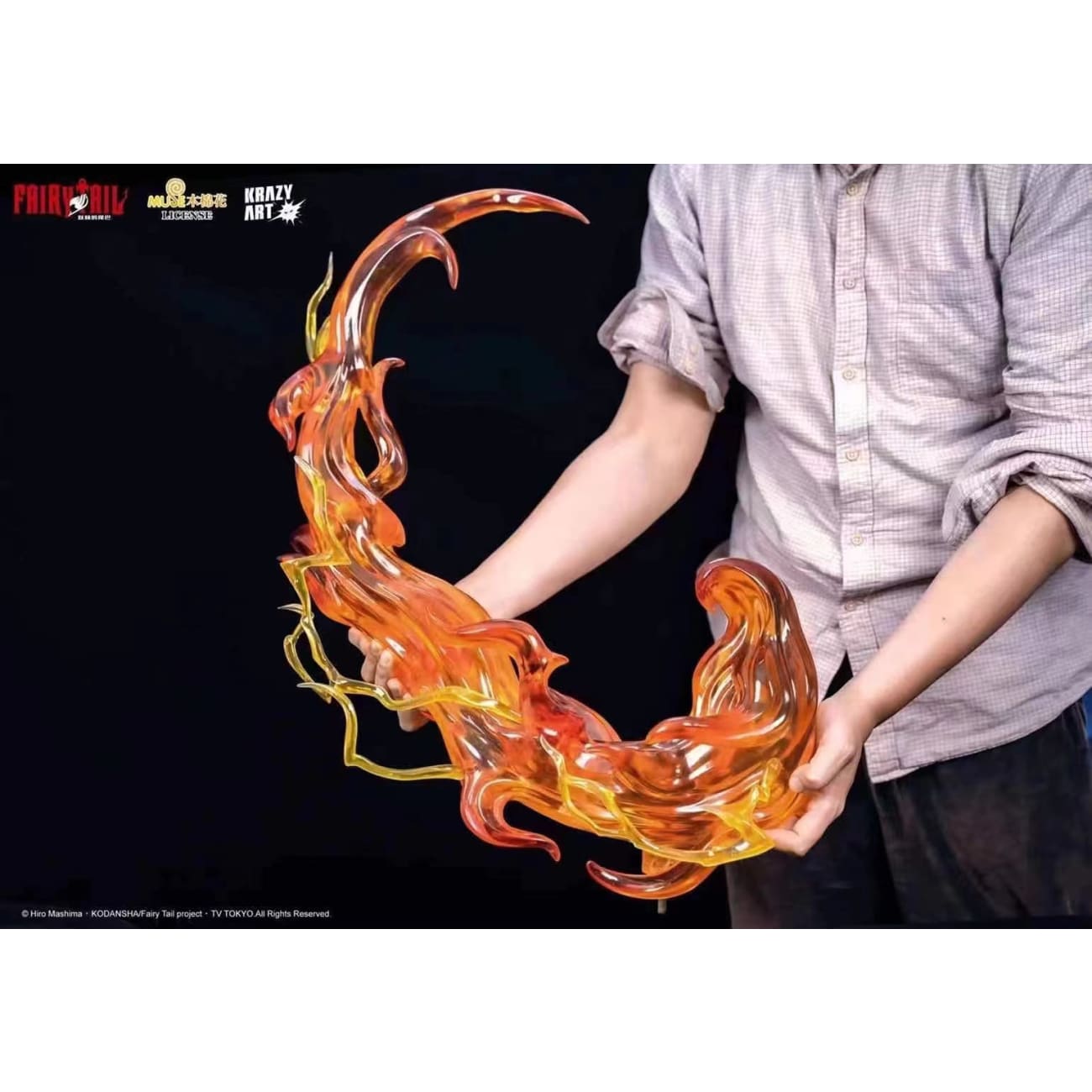 Krazy Art Studio - Etherious Natsu Dragneel with Crimson Lotus: Exploding Lightning Blade