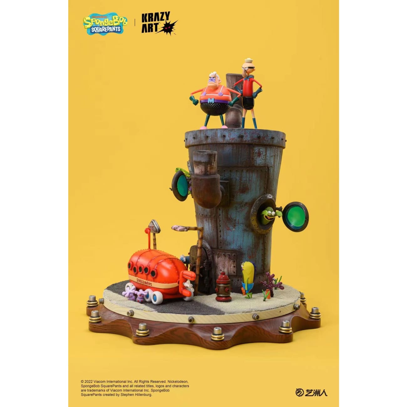 Krazy Art Studio - The Watchman of Bikini Bottom 