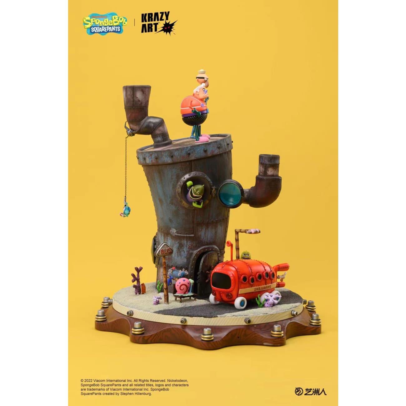 Krazy Art Studio - The Watchman of Bikini Bottom 