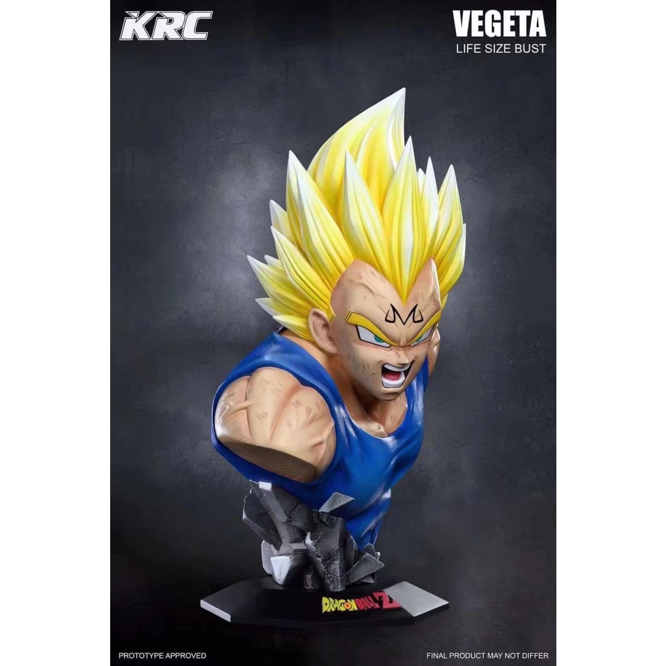 KRC studio - (Early Bird) Vegeta bust [1/1 scale]