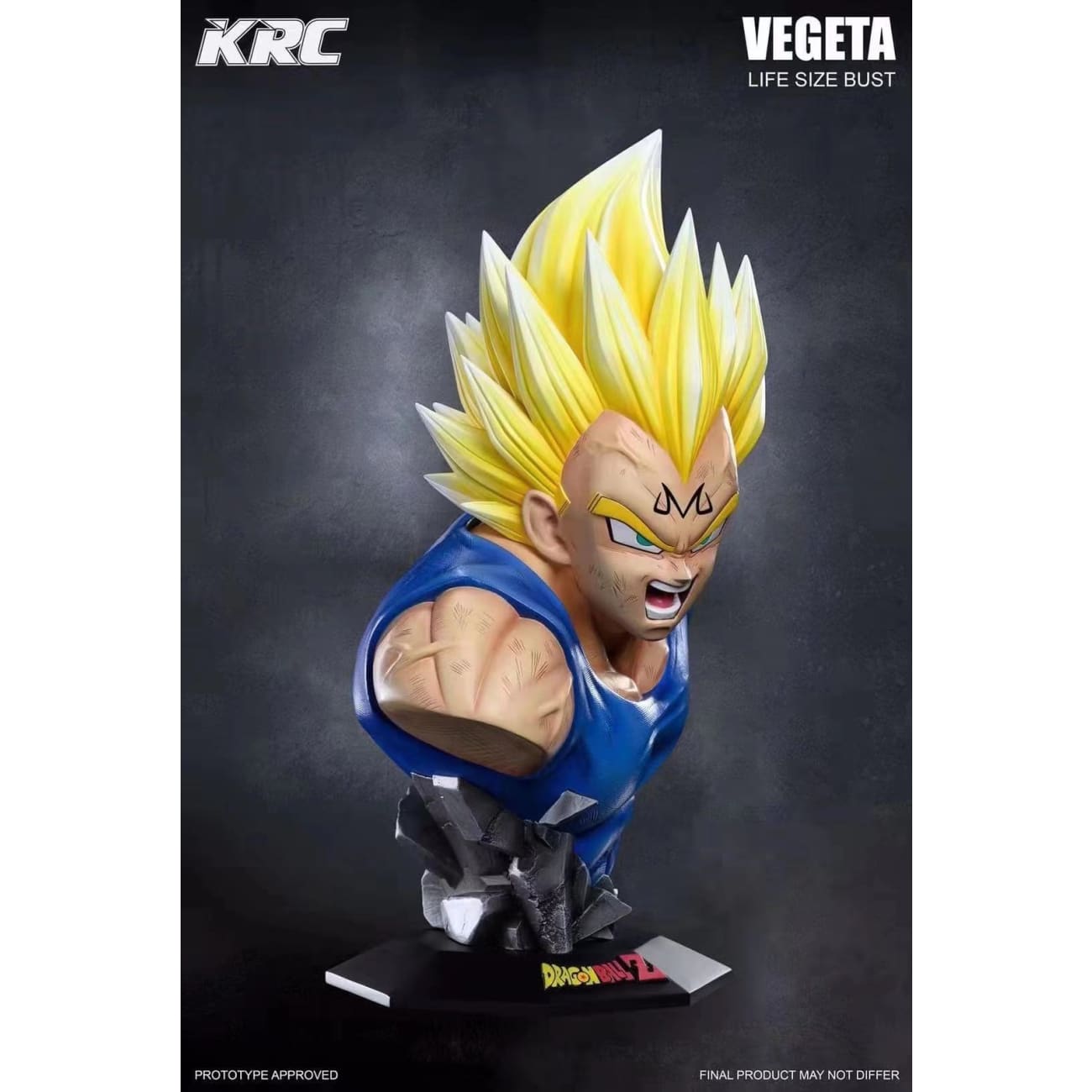 KRC studio - (Early Bird) Vegeta bust [1/1 scale]