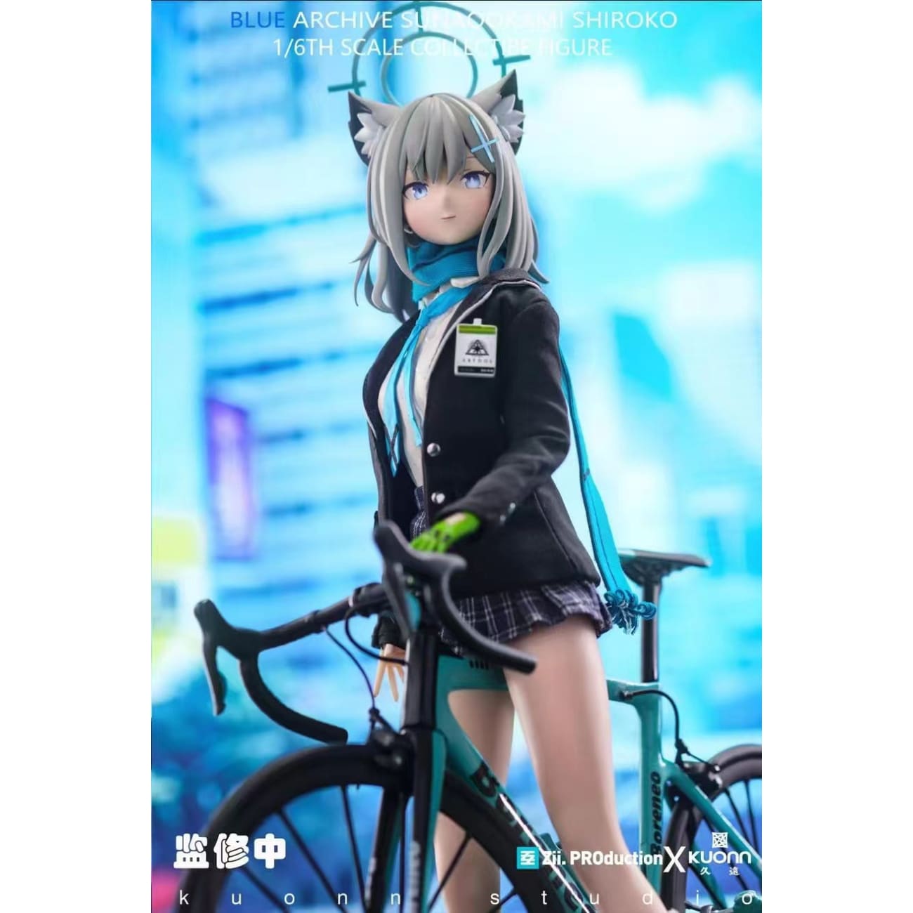Kuonn Studio x Zii.PROduction Studio - Movable Sunaookami Shiroko [2 Variants]