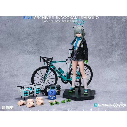 Kuonn Studio x Zii.PROduction Studio - Movable Sunaookami Shiroko [2 Variants]