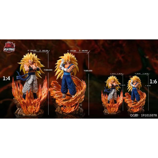 Kylin Studio - Super Saiyan 3 Gogeta / Super Saiyan 3 Vegito [4 Variants]