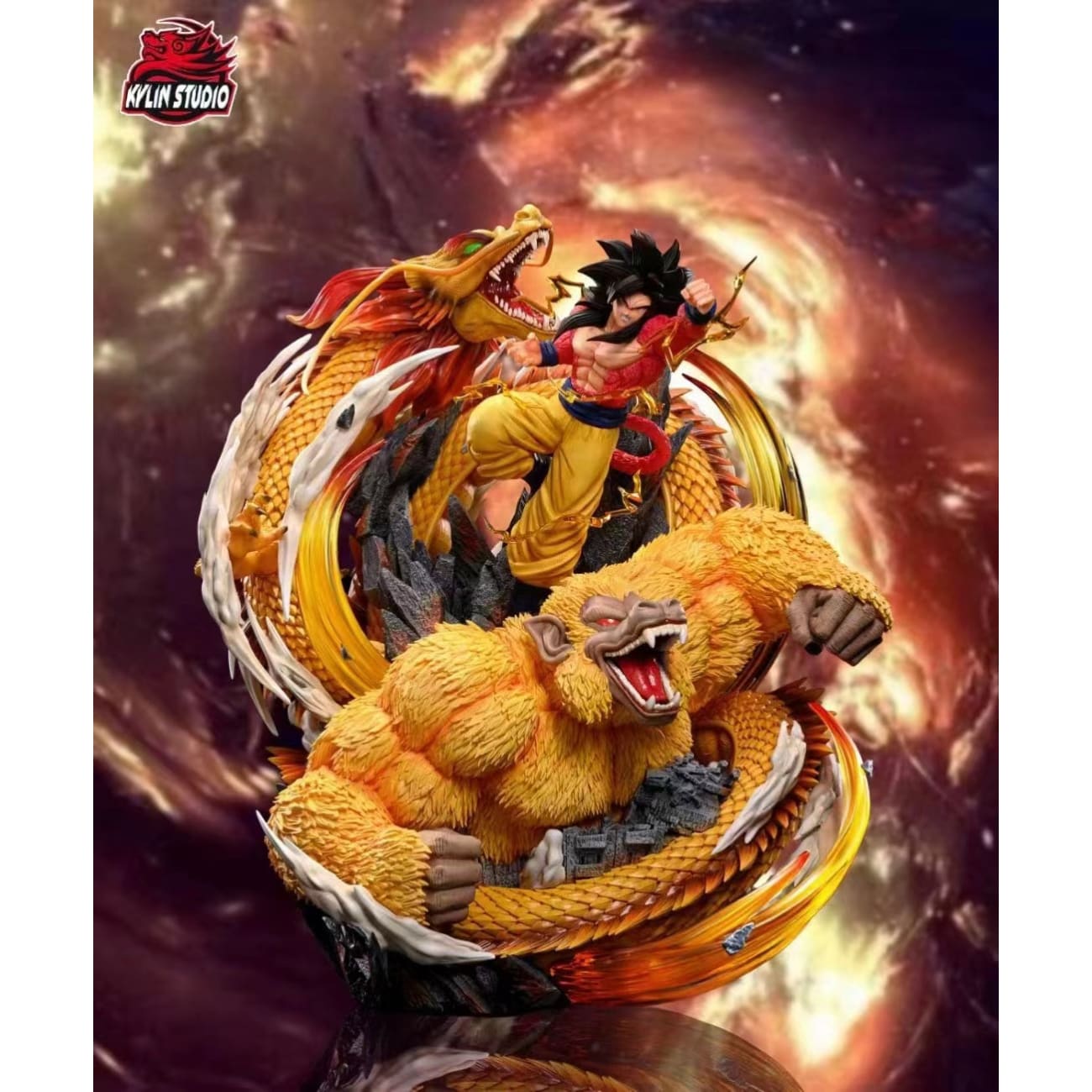 Kylin Studio - Super Saiyan 4 Dragon Fist Son Goku