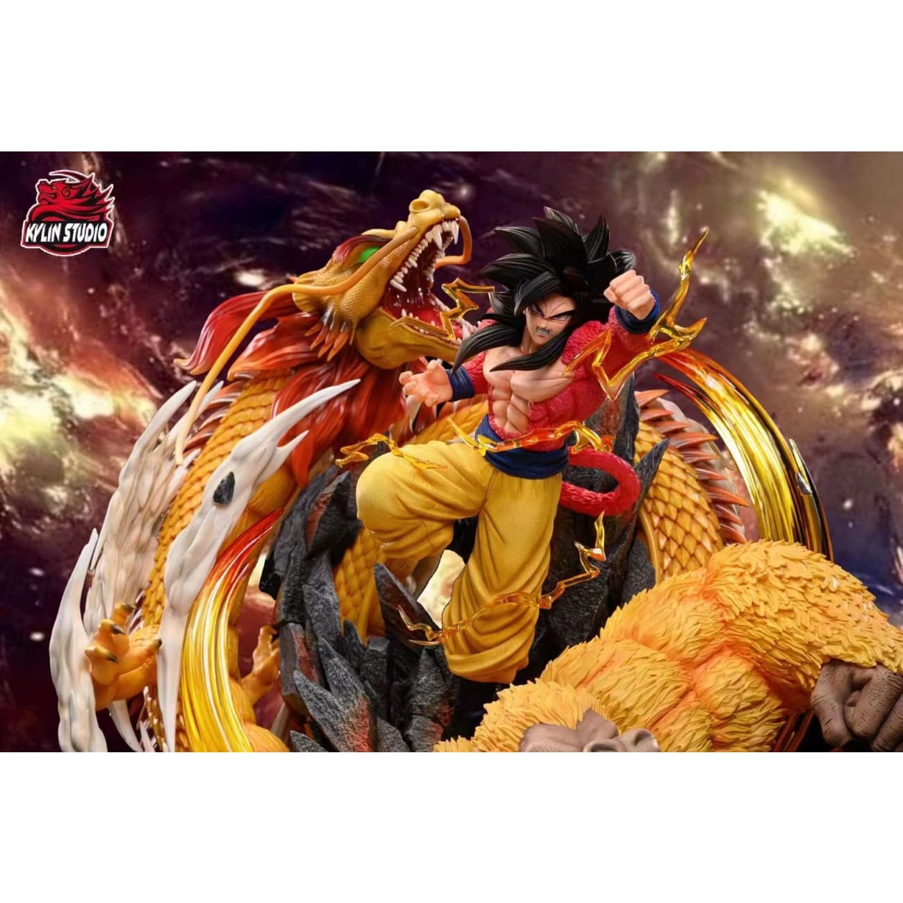 Kylin Studio - Super Saiyan 4 Dragon Fist Son Goku