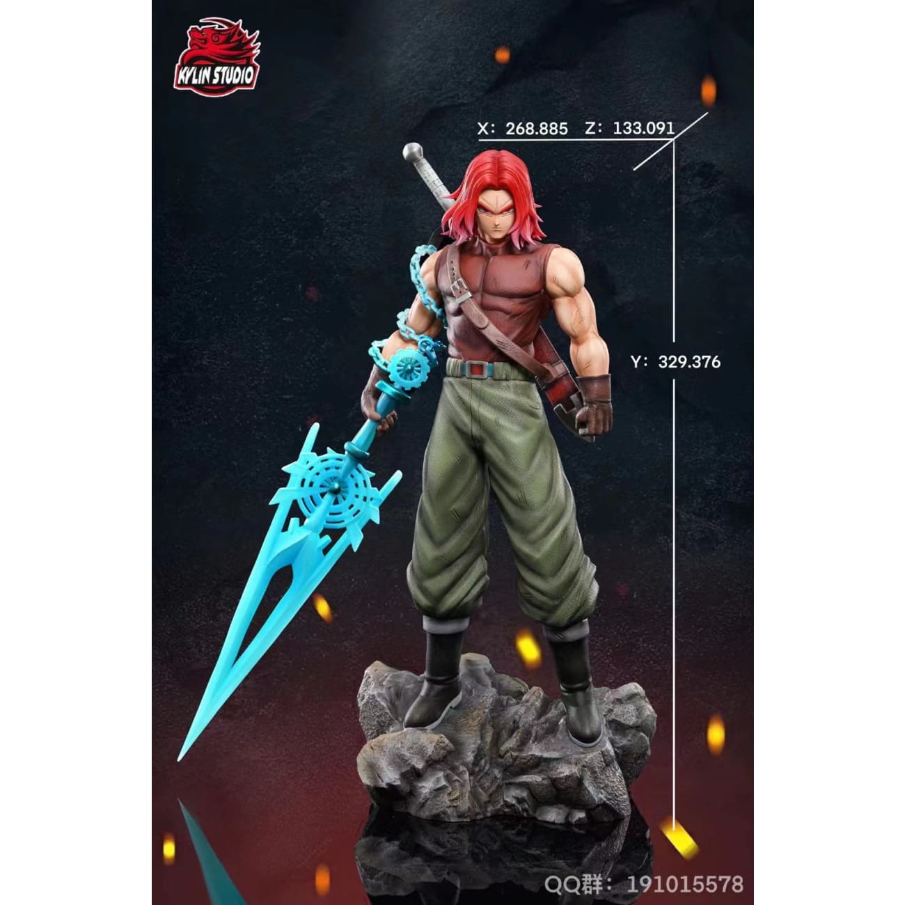 Kylin Studio - Super Saiyan God Xeno Trunks [2 Variants]