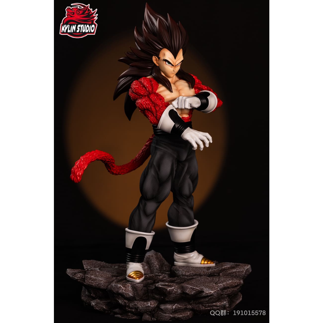 Kylin Studio - The Time Patrol Super Saiyan 4 Vegeta / Son Goku [4 Variants]