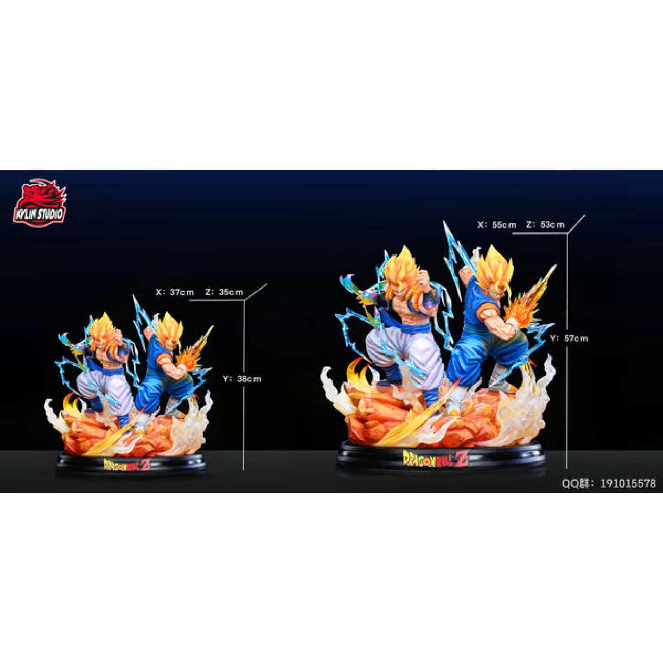 Kylin Studio - Vegetto & Gogeta [4 Variants]