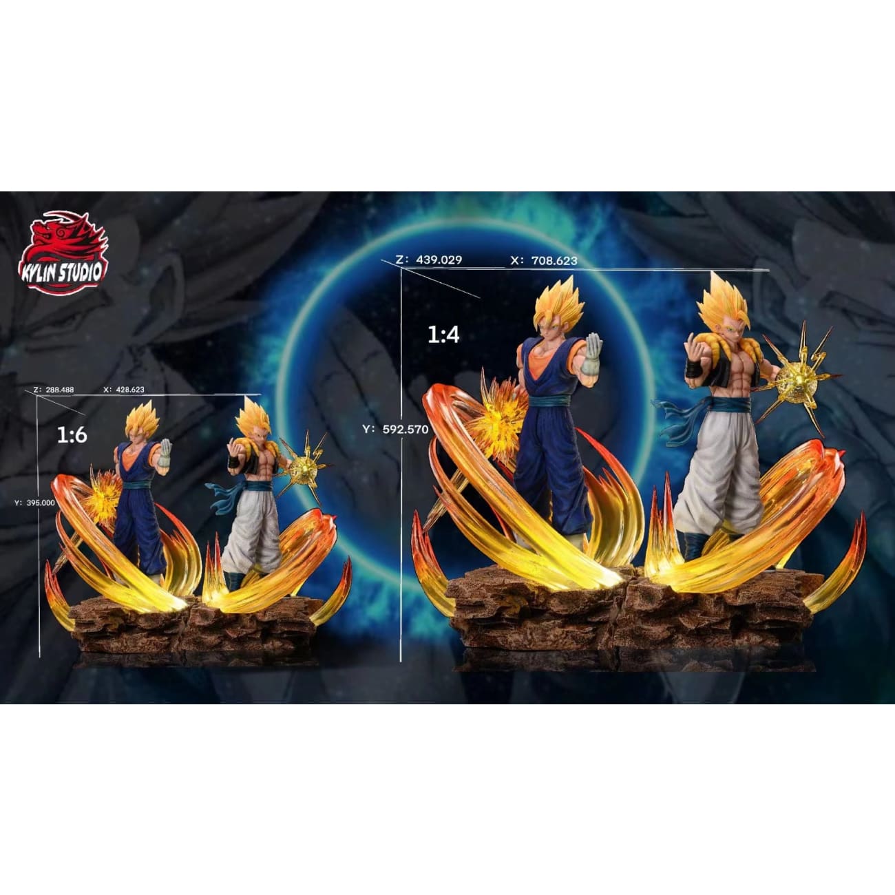 Kylin Studio - Vegito / Gogeta [Blue Effect / Yellow Effect][12 Variants]