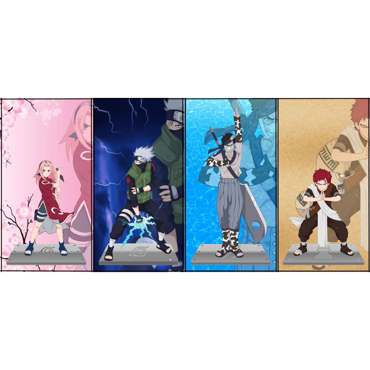 Kyubi Studio - Naruto Uzumaki And Sasuke Uchiha [2 variants]