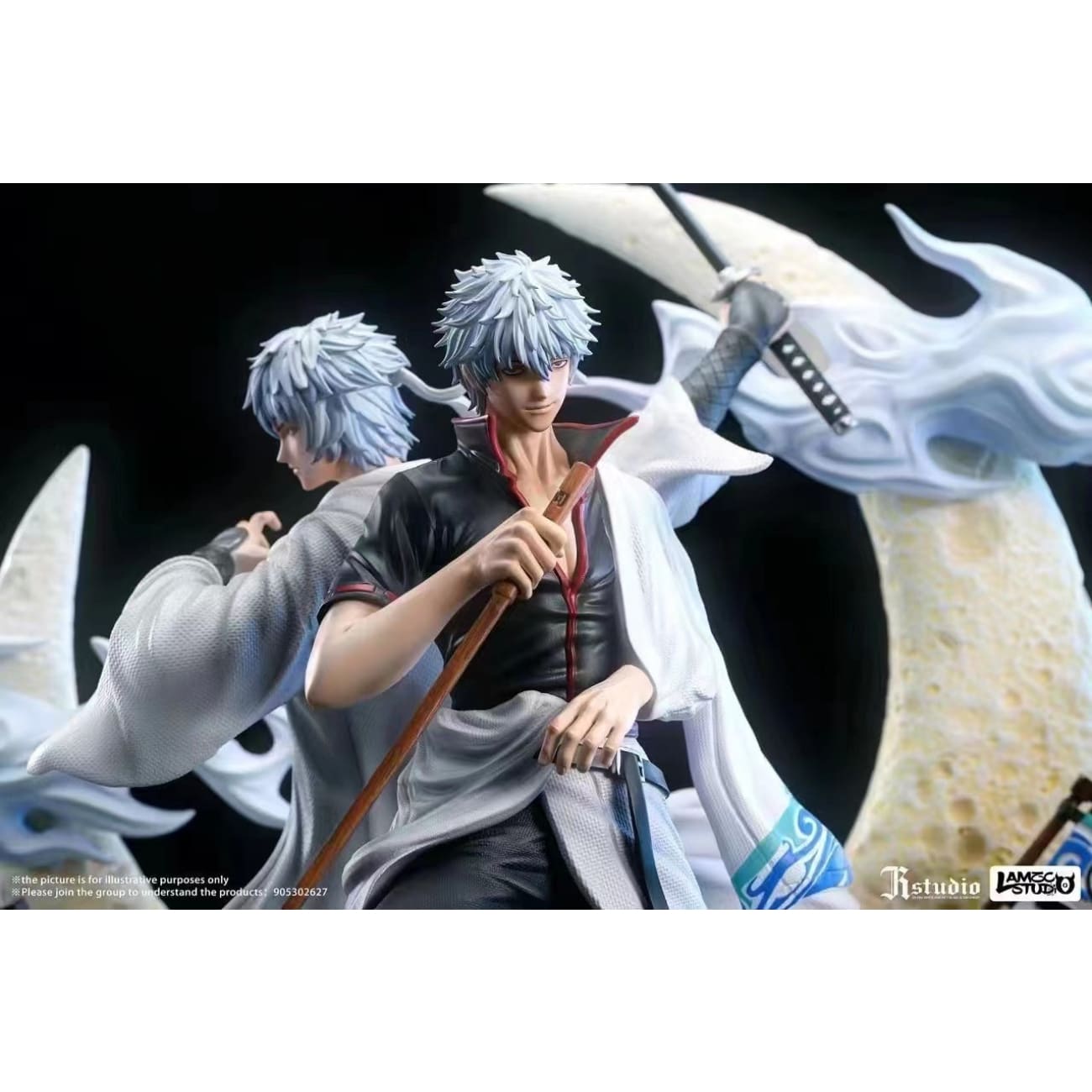 Lamzc Studio x JR Studio - Gintoki Sakata & Shiroyasha