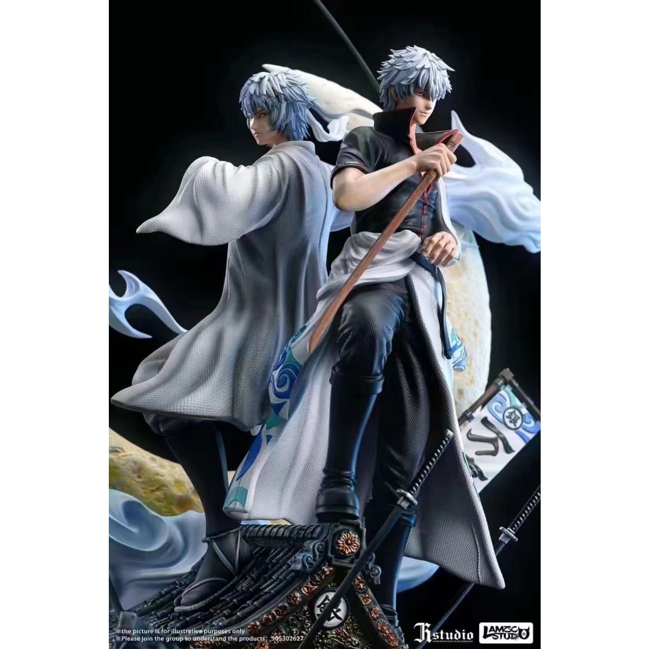 Lamzc Studio x JR Studio - Gintoki Sakata & Shiroyasha