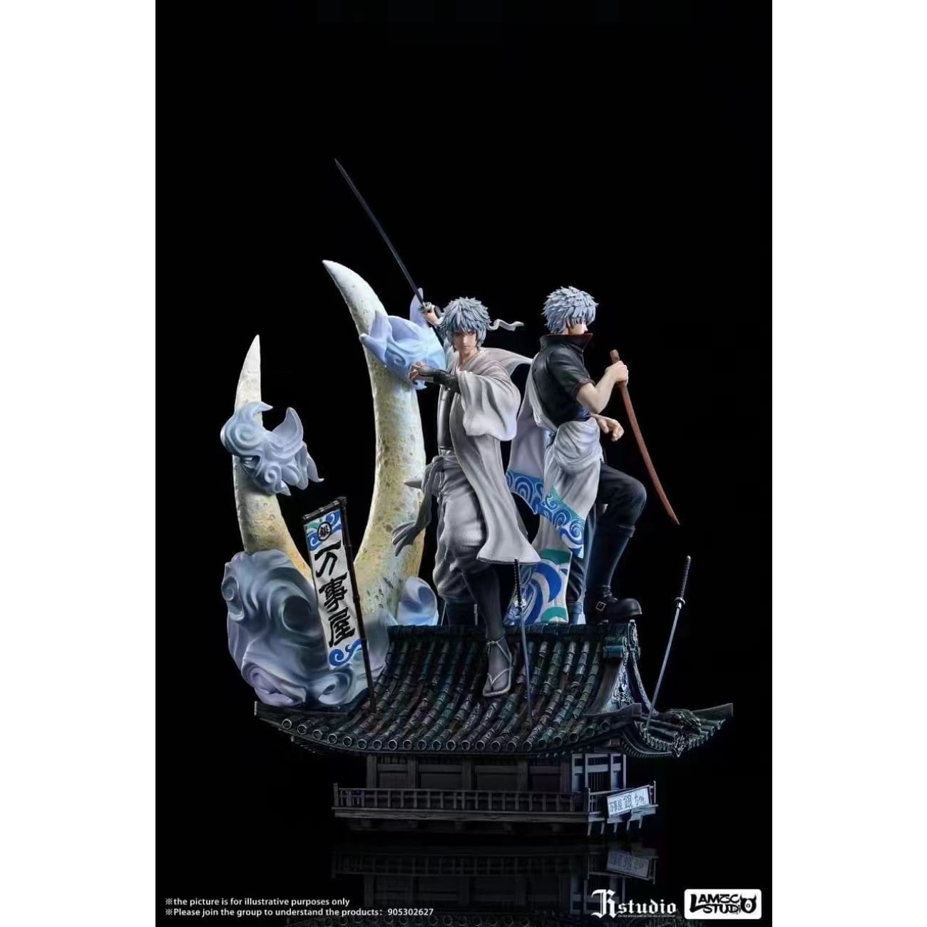 Lamzc Studio x JR Studio - Gintoki Sakata & Shiroyasha