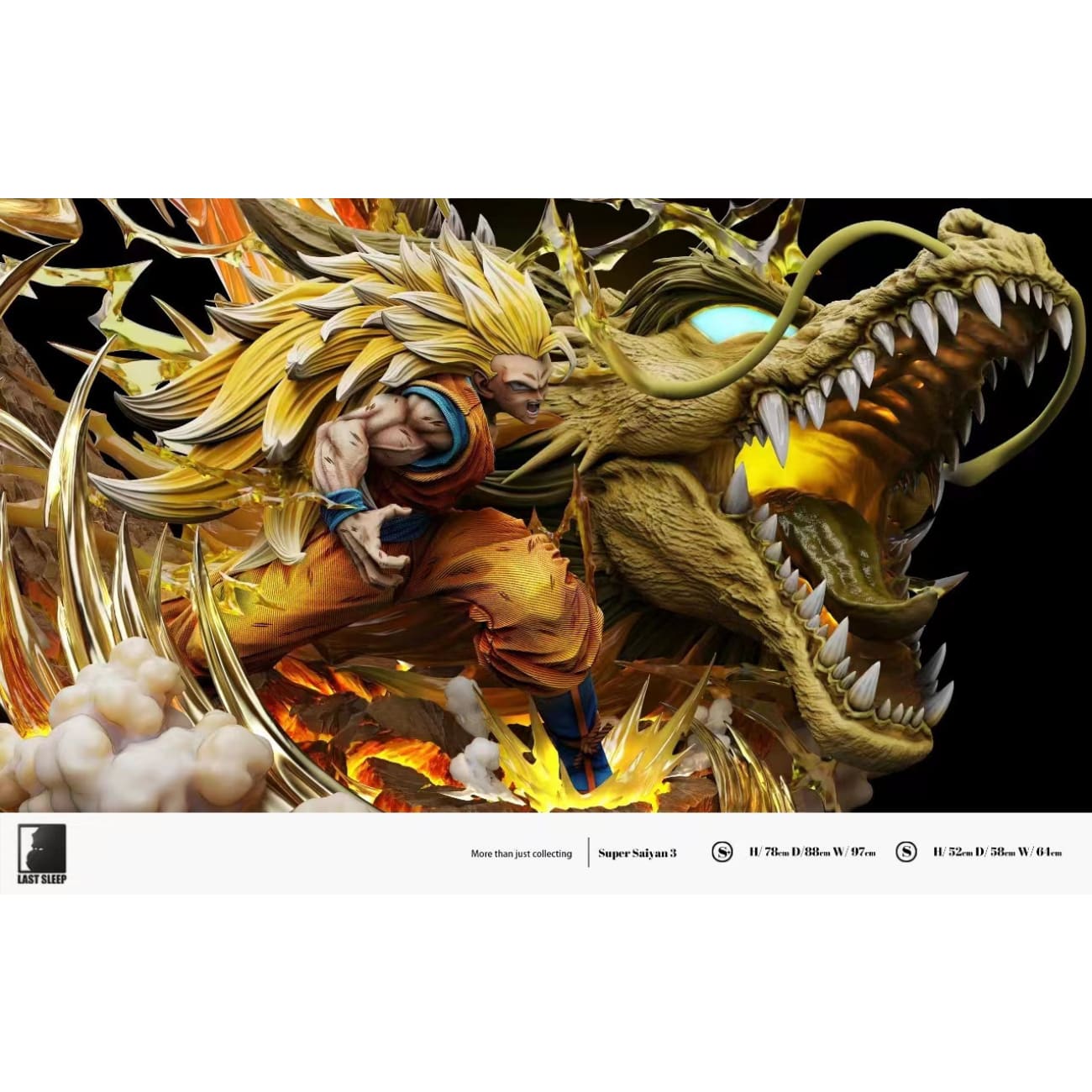 Last Sleep Studio - Super Saiyan 3 Son Goku Dragon Fist [2 Variants]