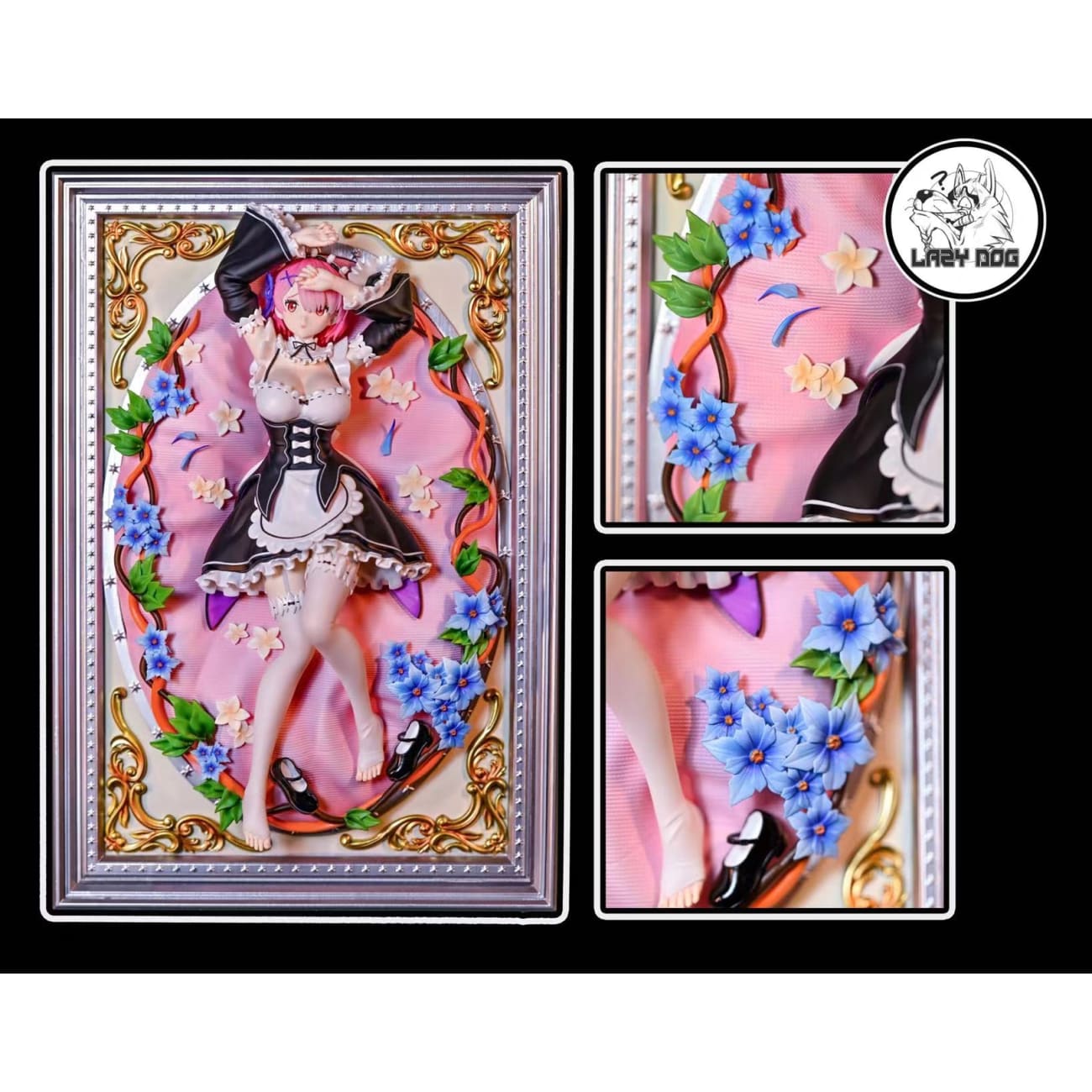 Lazydog Studio - Ram on Frame [1/6 scale][Pink/ Blue]