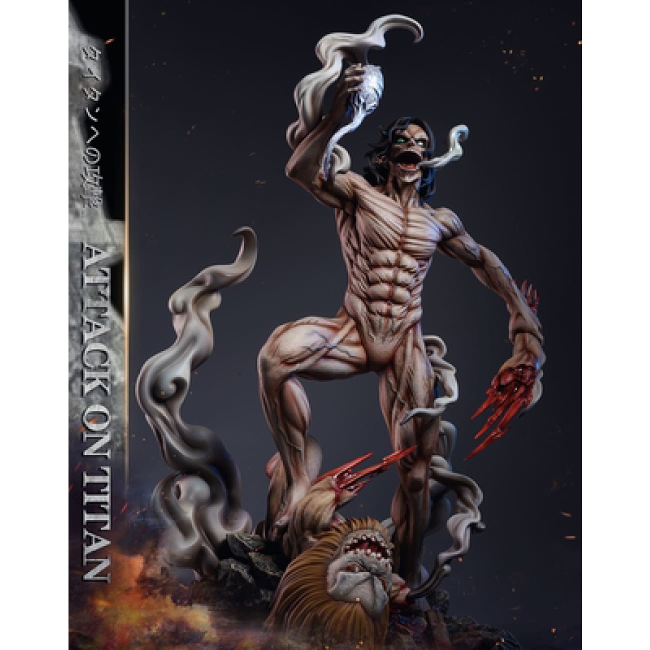 Lc Studio - Attack Titan Vs Jaw and Hammer Titan