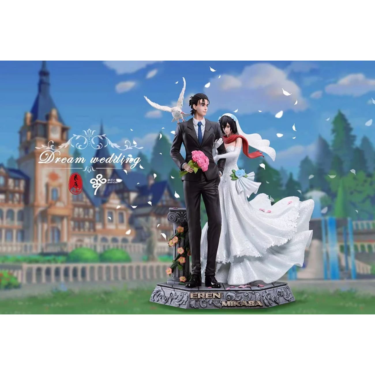 LC Studio x Seven Clubs - Dream Wedding of Eren Yeager & Mikasa Ackerman [2 Variants]