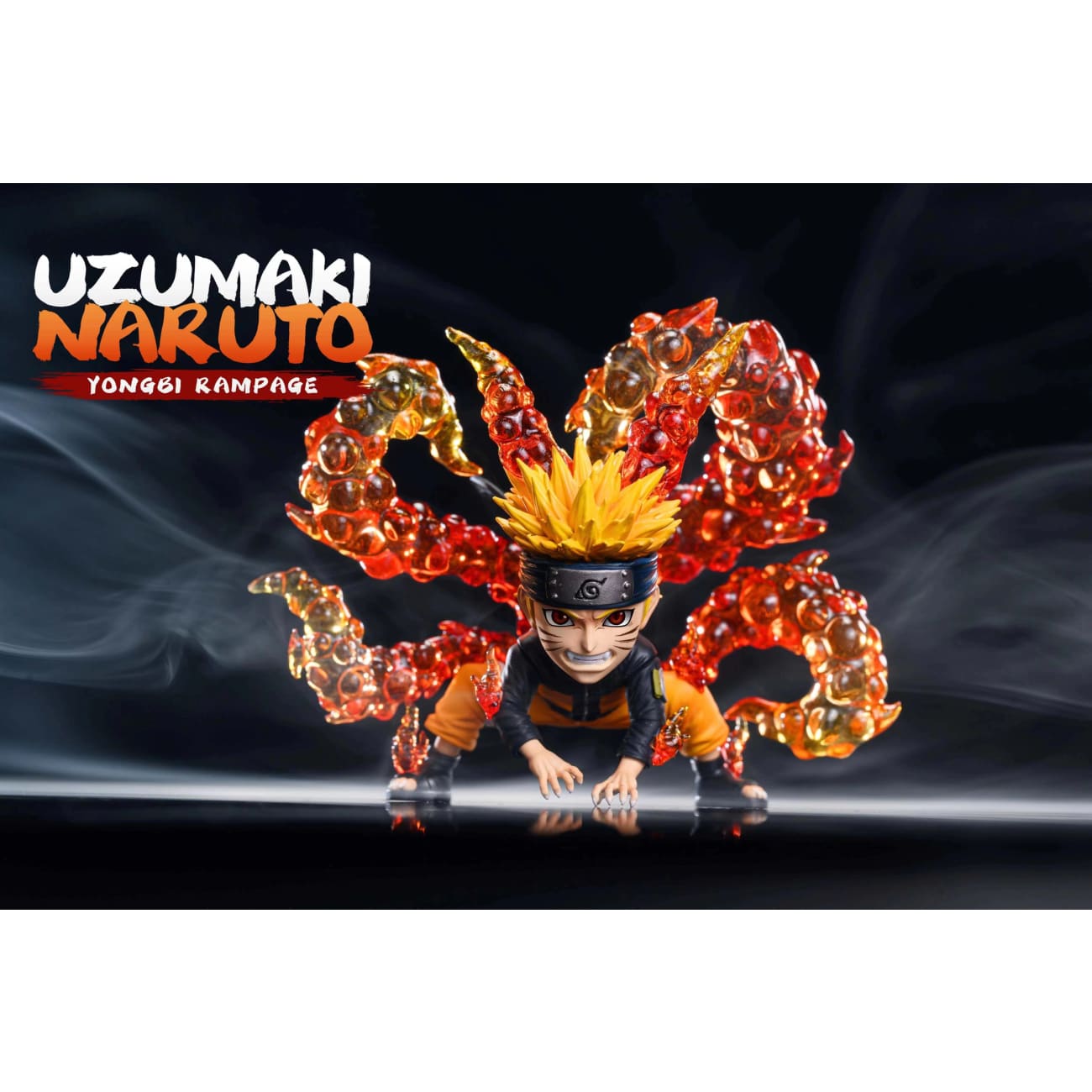 League Studio - Four-Tailed Rampage Human Form Naruto Uzumaki