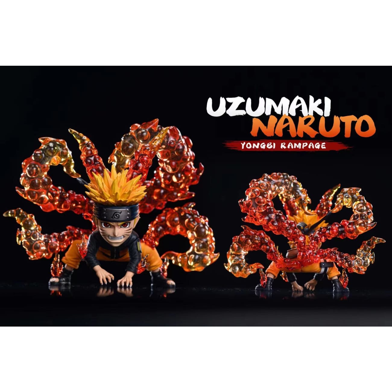 League Studio - Four-Tailed Rampage Human Form Naruto Uzumaki