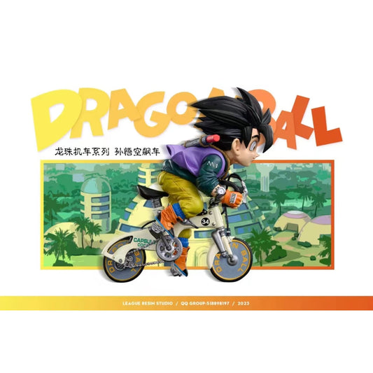League Studio - Son Goku Riding Bicycle