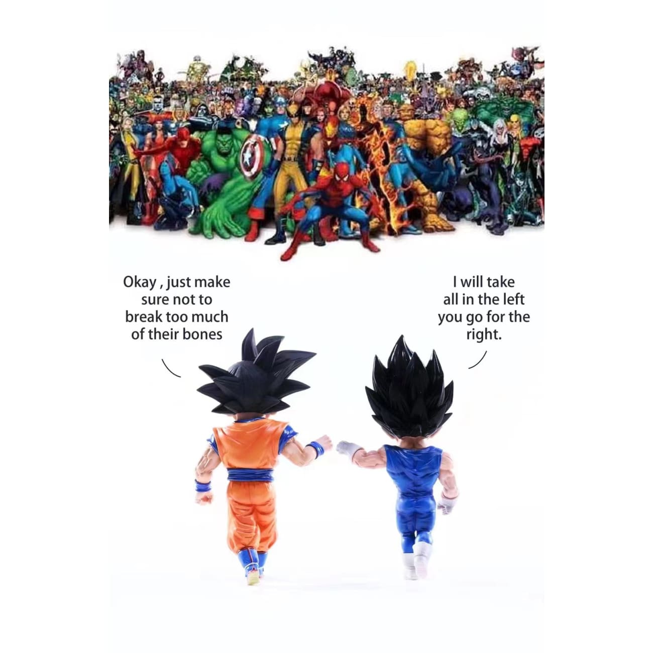 League Studio - Sun Goku & Vegeta with Base Set [WCF]