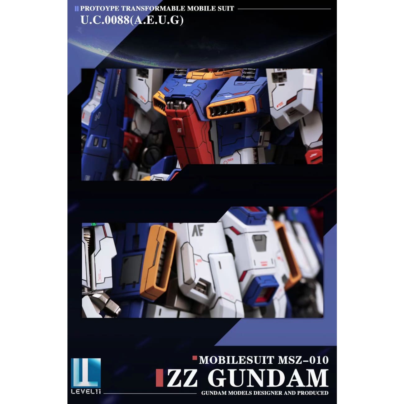 LEVEL11 Studio - MSZ-010 ΖΖ Gundam [2 Variants]