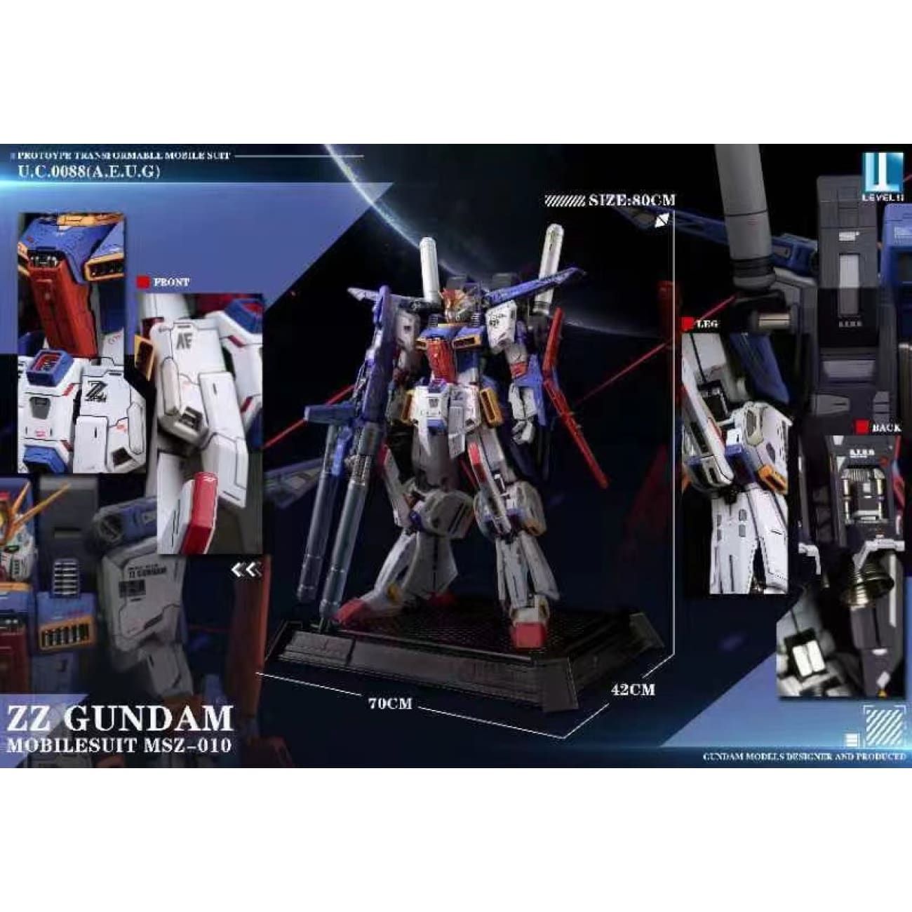 LEVEL11 Studio - MSZ-010 ΖΖ Gundam [2 Variants]
